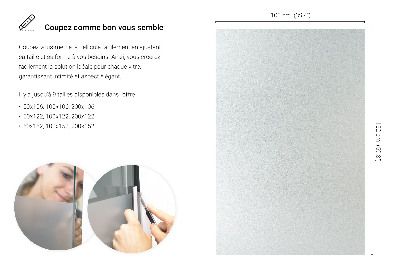 Folie geam privacy translucidă