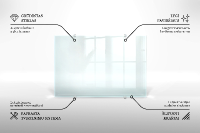 Sticlă bucătărie transparentă