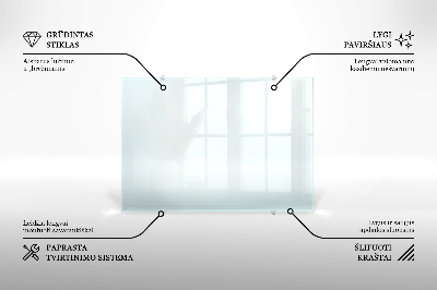 Sticlă bucătărie transparentă