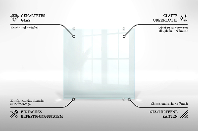 Sticlă bucătărie transparentă