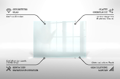 Sticlă bucătărie transparentă