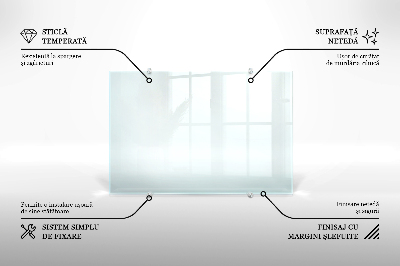 Sticlă bucătărie transparentă