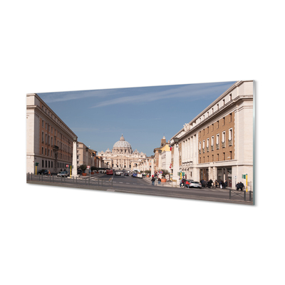 Panouri de sticlă Catedrala Roma clădiri străzi