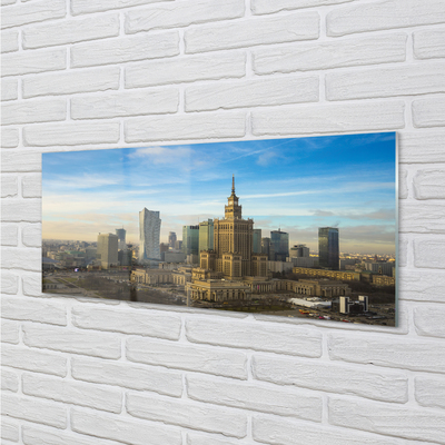 Panouri de sticlă Panorama de zgârie-nori Varșovia