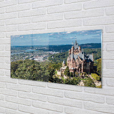 Panouri de sticlă Germania Panorama a castelului orașului