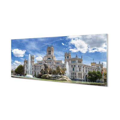 Panouri de sticlă Spania Fountain Palace Madrid