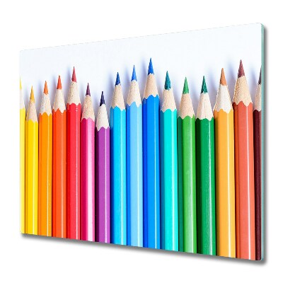 Tocator din sticla Creioane colorate