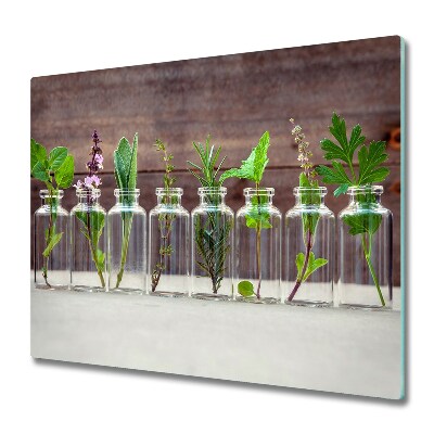 Tocator din sticla Plante în pahare