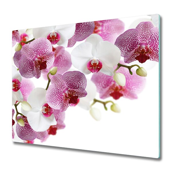Tocator din sticla Orhidee
