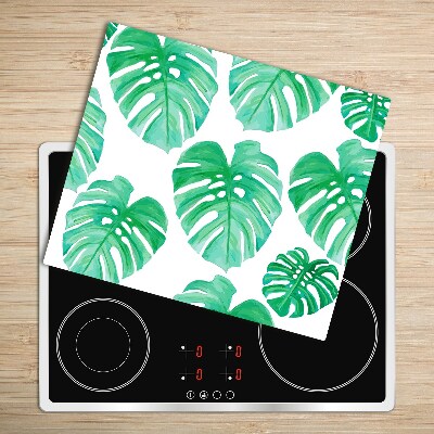 Tocator din sticla Monstera