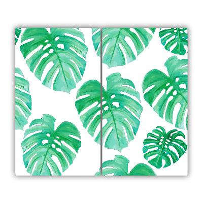 Tocator din sticla Monstera