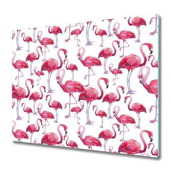 Tocator din sticla Flamingos