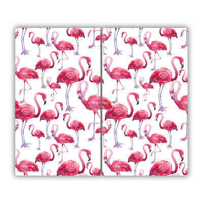 Tocator din sticla Flamingos