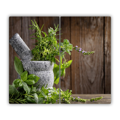 Tocator din sticla mortar Herb