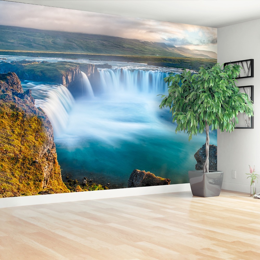 Fototapet Islanda Cascada