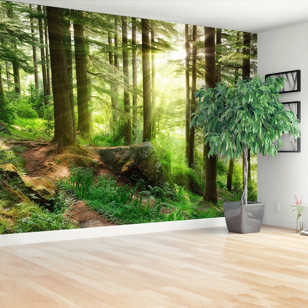 Fototapet Misty Forest