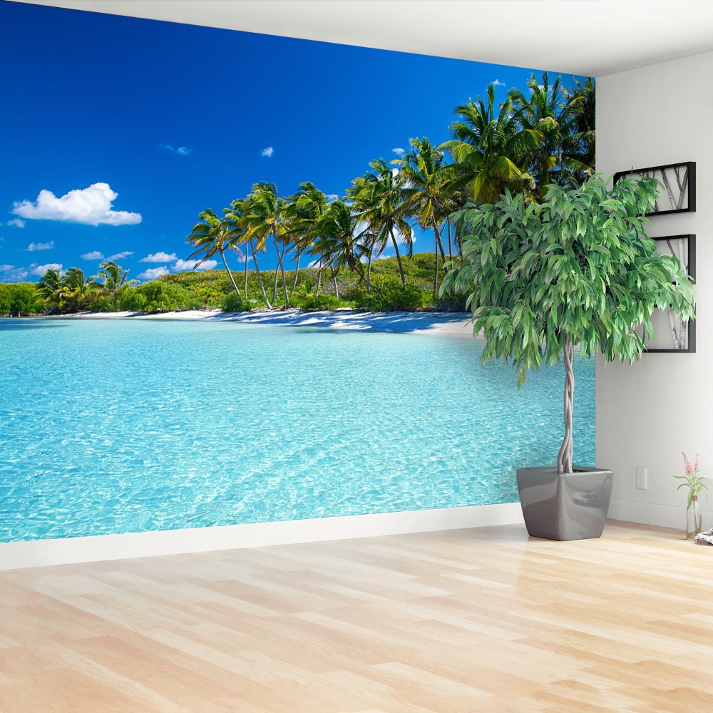 Fototapet Palm Beach Copaci