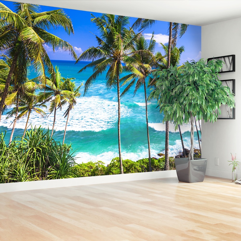 Fototapet Palm Beach Copaci