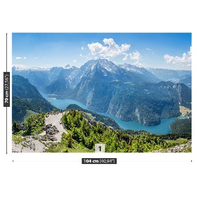 Fototapet Bavaria Alpi