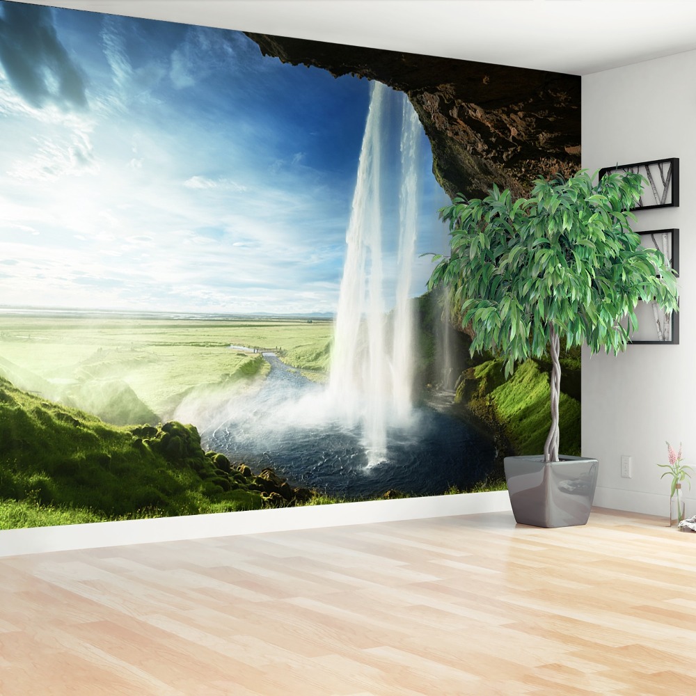 Fototapet Islanda Cascada