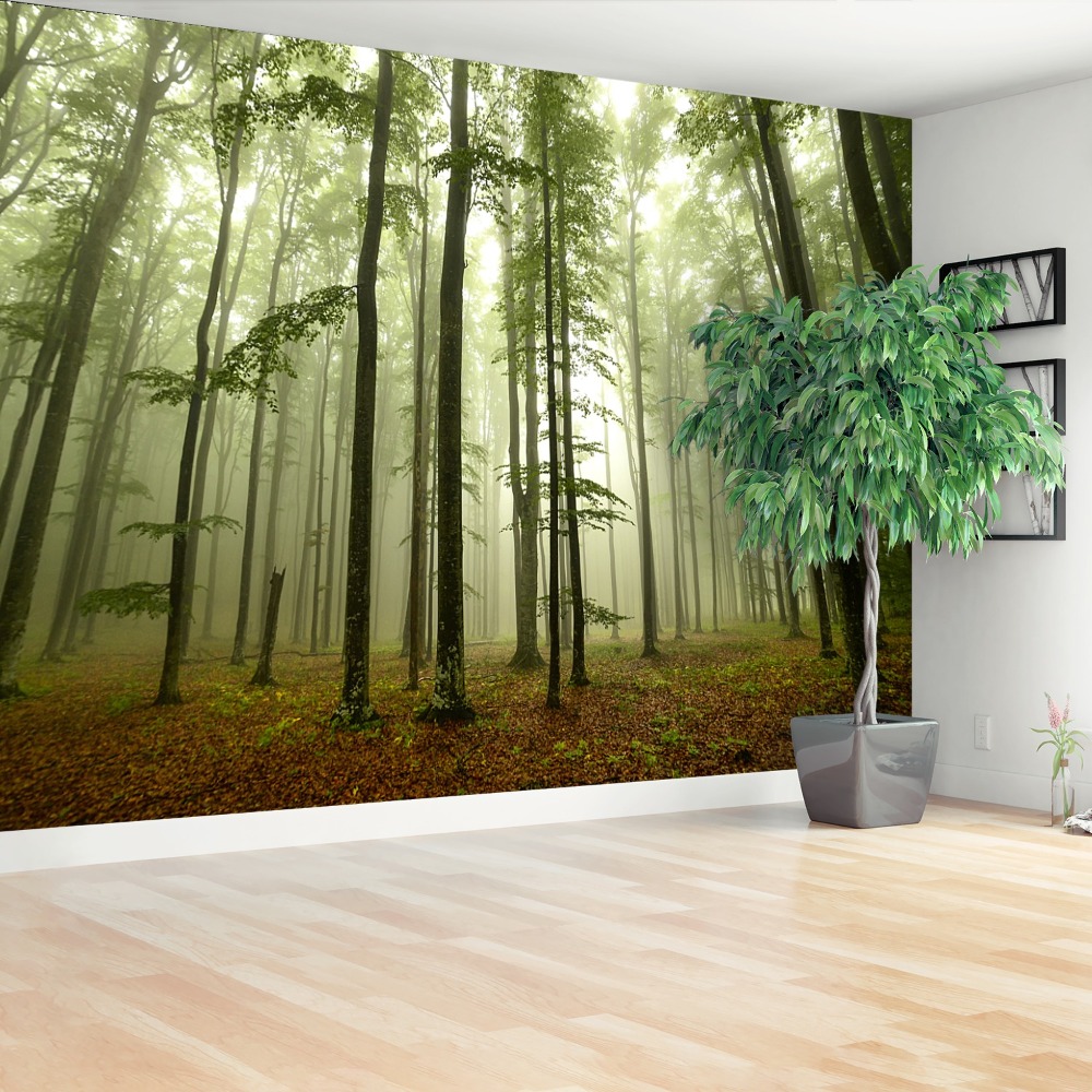 Fototapet Misty Forest