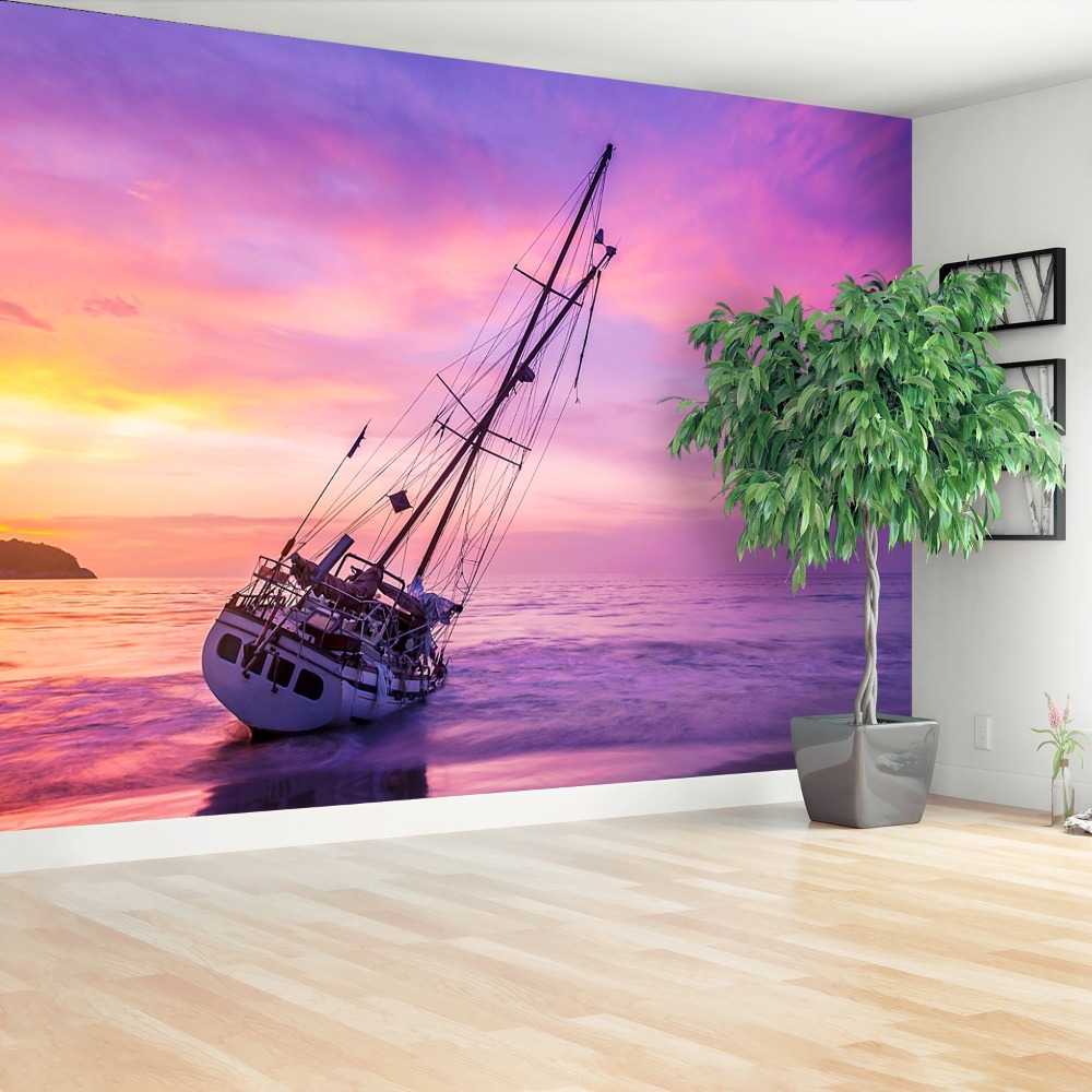 Fototapet Boat Beach