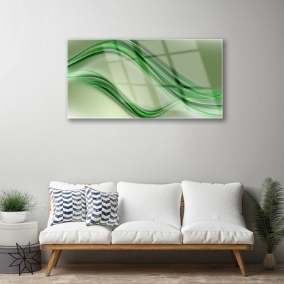 Tablouri acrilice Abstract Art Verde Gri