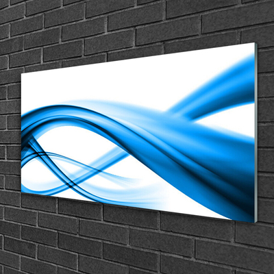 Tablouri acrilice Abstract Art Albastru Alb