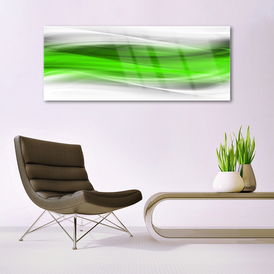 Tablouri acrilice Abstract Art Verde Gri Alb