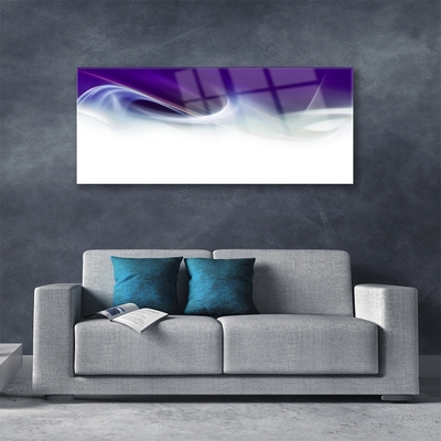 Tablouri acrilice Abstract Art Alb Gri Violet