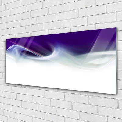 Tablouri acrilice Abstract Art Alb Gri Violet
