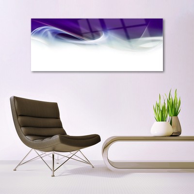 Tablouri acrilice Abstract Art Alb Gri Violet