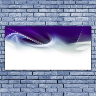 Tablouri acrilice Abstract Art Alb Gri Violet