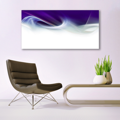 Tablouri acrilice Abstract Art Alb Gri Violet