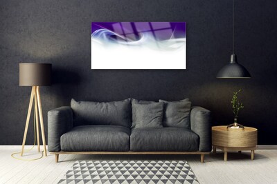 Tablouri acrilice Abstract Art Alb Gri Violet