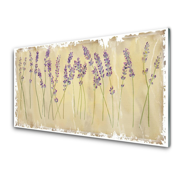 Tablouri acrilice Flori Floral violet