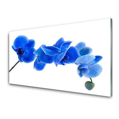 Tablouri acrilice Flower Floral Albastru