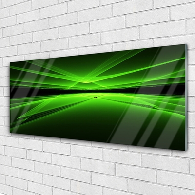 Tablouri acrilice Abstract Art Verde Negru