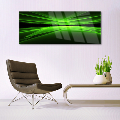 Tablouri acrilice Abstract Art Verde Negru