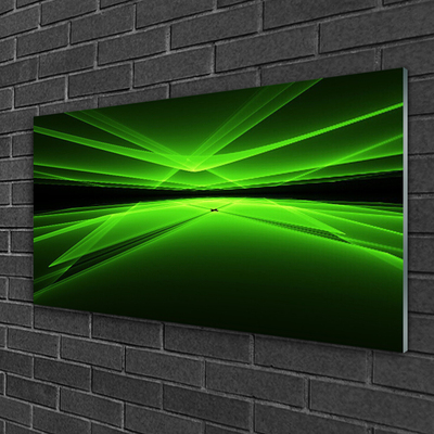 Tablouri acrilice Abstract Art Verde Negru