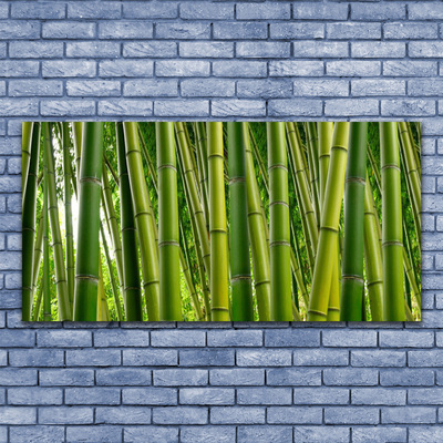 Tablouri acrilice Bamboo Tulpini Floral Verde