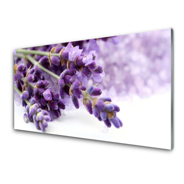 Tablouri acrilice Flori Floral violet