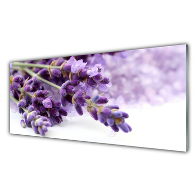 Tablouri acrilice Flori Floral violet