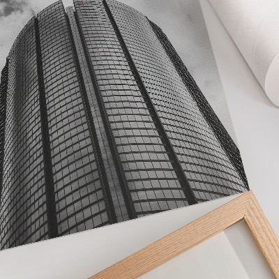 Grafică modernă pe pânză Zgârie-nori modern, simetrie, eleganță