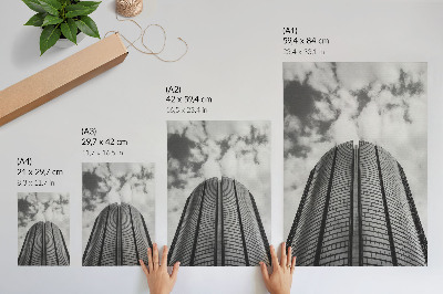Grafică modernă pe pânză Zgârie-nori modern, simetrie, eleganță