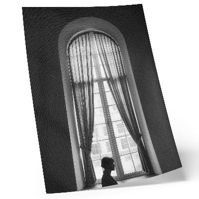 Grafică modernă pe pânză Joc monocromatic de lumini și umbre