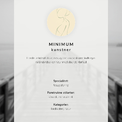 Grafică modernă pe pânză Peisaj minimalist cu un copac și o bancă
