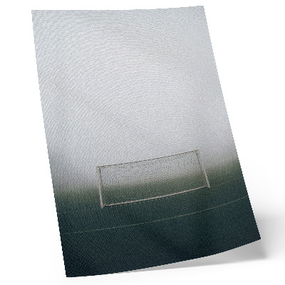 Grafică modernă pe pânză Gol pe teren, ceață, calm, minimalism