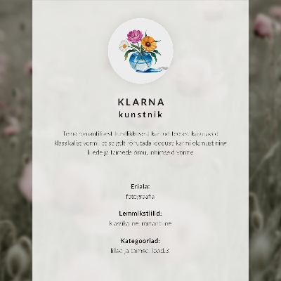 Poster rezistent pentru perete Maci pastelați, atmosferă romantică, flori subtile