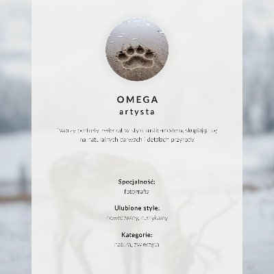 Poster în culori saturate Portret de vulpe, nuanțe calde, fundal verde
